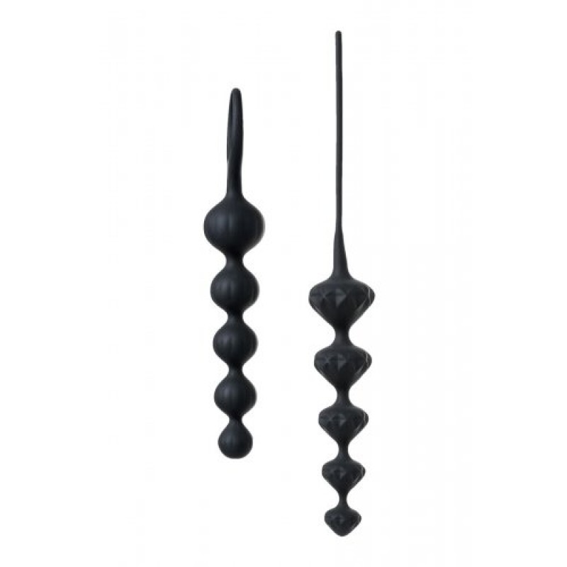 Набор анальных цепочек Satisfyer Beads, чёрный